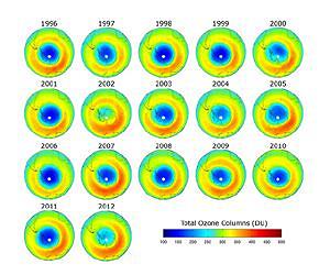 Is the ozone layer on the road to recovery