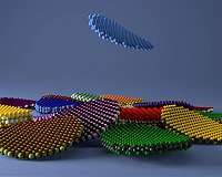 It's all in the twist: Physicists stack 2D materials at angles to trap particles