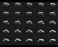 Asteroid resembles dungeons and dragons dice