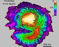 Radar Map Of Buried Mars Layers Matches Climate Cycles