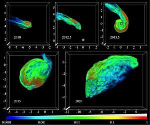 Milky Way's black hole getting ready for snack