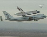 Atlantis Heads Home As Endeavour Steps Up
