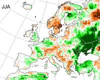 Abandoned cropland helps make Europe cooler
