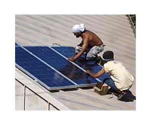 US solar sector small but growing