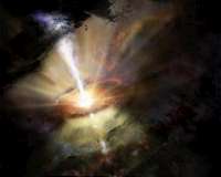Cosmic fountain offers clues to how galaxies evolve