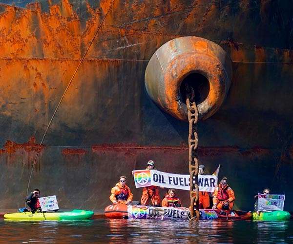 Greenpeace UK activists cleared after Russian fuel protest