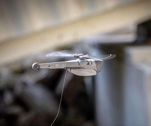 Adding chameleon-like capabilities to defence drones