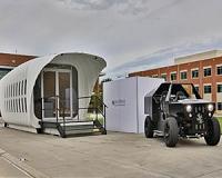 ORNL integrated energy demo connects 3-D printed building, vehicle