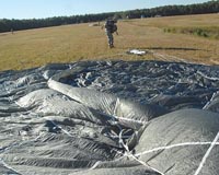 Soldiers Test Army's Newest Parachute