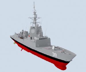 Tods Bow Sonar Domes For Australian Air Warfare Destroyers