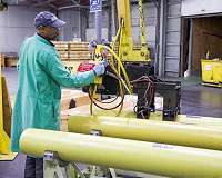 Aerojet Rocketdyne installs rocket motor casting bell as Camden rocket motor facility nears completion