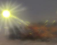 Summer Haze Cools Southeastern US