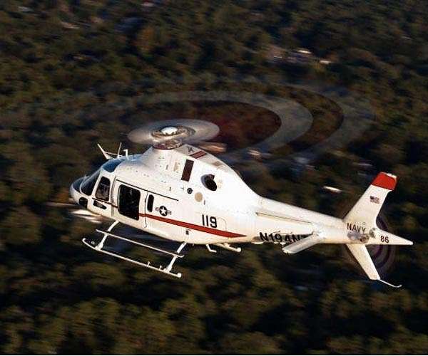U.S. Navy receives first TH-73A training helicopter
