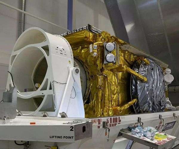 Airbus Eurostar Neo Arabsat BADR-8 telecoms satellite shipped to launch site