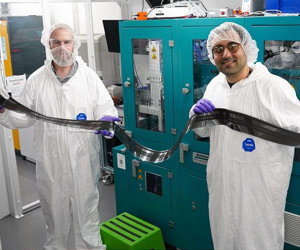 Swansea develops first completely roll-to-roll printable perovskite solar cell