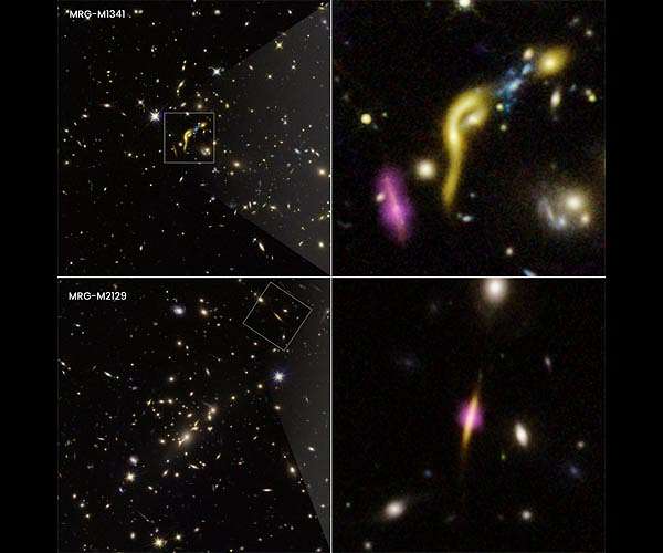 Hubble finds early, massive galaxies running on empty