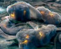 Ammonia sparks unexpected, exotic lightning on Jupiter