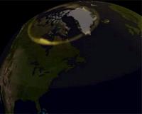 Auroral mystery solved: Sudden bursts caused by swirling charged particles
