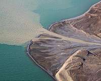 Model links patterns in sediment to rain, uplift and sea level change