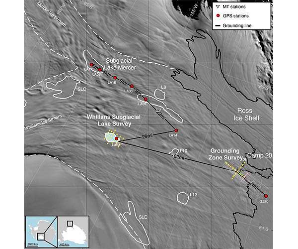 In sediments below Antarctic ice, scientists discover a giant groundwater system