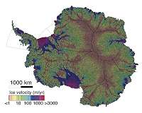 Glaciologists unveil most precise map ever of Antarctic ice velocity