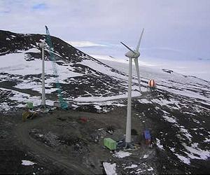 Antarctica wind farm operational
