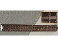 Tailored flexible illusion coatings hide objects from detection