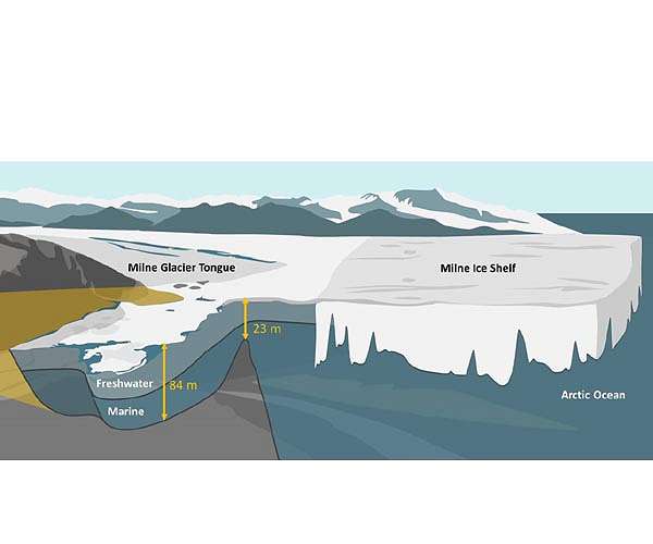 Microbiologists study giant viruses in climate-endangered arctic Epishelf lake