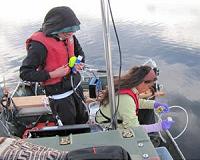 Methane in Arctic lake traced to groundwater from seasonal thawing