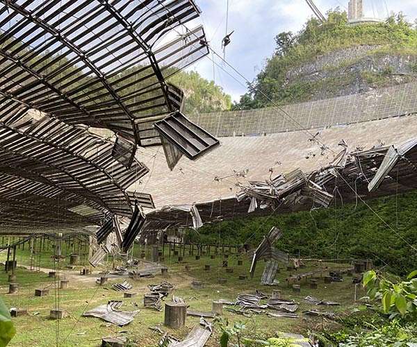 Arecibo telescope collapse may complicate NASA asteroid mission