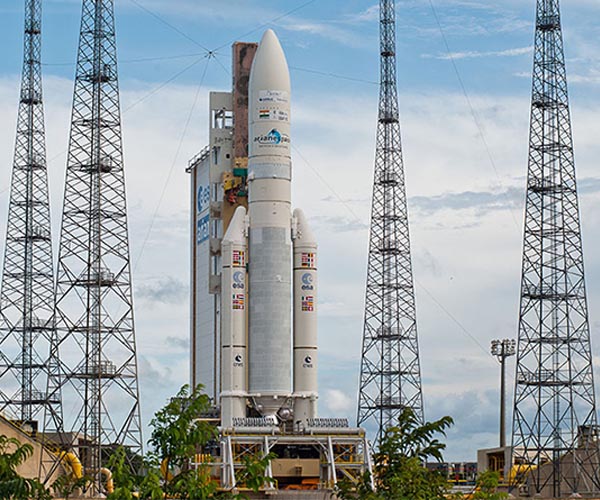 Unfavourable weather delays final Ariane 5 launch