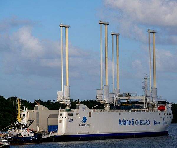 Second Ariane 6 components assembled at Europe's Spaceport