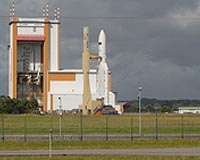 Ariane 5 Rolls Out To The Launch Zone