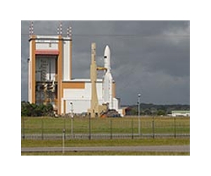 Ariane 5 Rolls Out For Dual Bird Launch