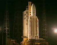 Ariane 5 Is Readied For A Dual-Payload Mission