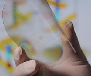 Piezoelectric 'taxel' arrays convert motion to electronic signals for tactile imaging