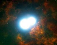 Stellar partnership doomed to end in catastrophe