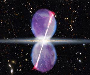Ghostly Gamma-ray Beams Blast from Milky Way's Center