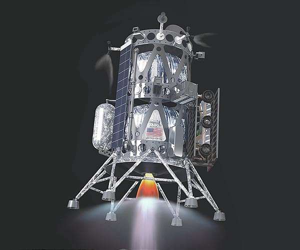 NASA tests hybrid rocket motor to improve safe lunar landings
