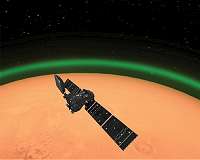 ExoMars spots unique green glow at the Red Planet