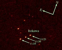 AKARI Makes Observations Of Asteroid Itokawa