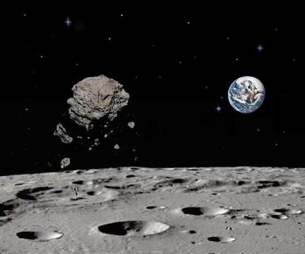 How could a piece of the Moon become a Near-Earth asteroid