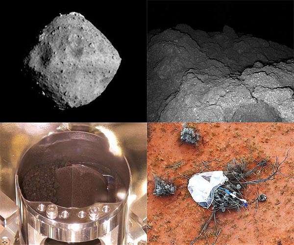 Scientists release first analysis of rocks plucked from speeding asteroid