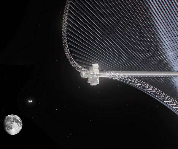 Lunar solar power satellite