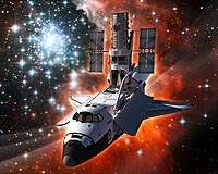 NASA downplays shuttle damage, eyes Hubble rendezvous