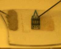 Atomically thin light-emitting device opens the possibility for 'invisible' displays