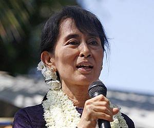 Myanmar's Suu Kyi reassures China about US ties