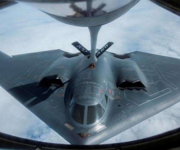 U.S. B-2 Spirit bombers return from deployment to Iceland