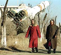 Having a blast: tourists take first steps into historic cosmodrome
