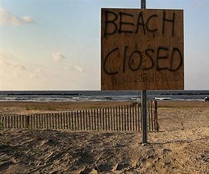 Gulf beach closures up 10-fold since spill: report